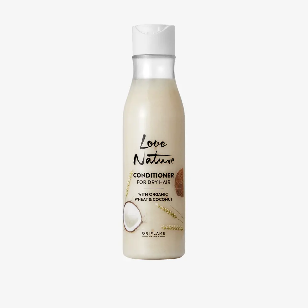 conditioner for dry hair with organic wheat & coconut