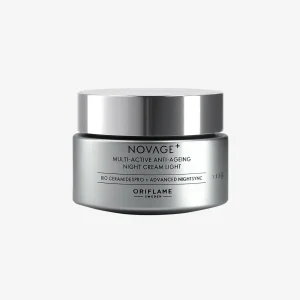 multi active anti ageing night cream light