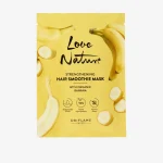 strengthening hair smoothie mask with organic banana