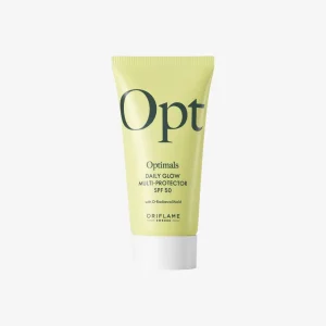 opt optimals daily glow multi protector spf50